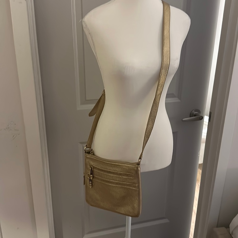 Cole Haan Gold Crossbody